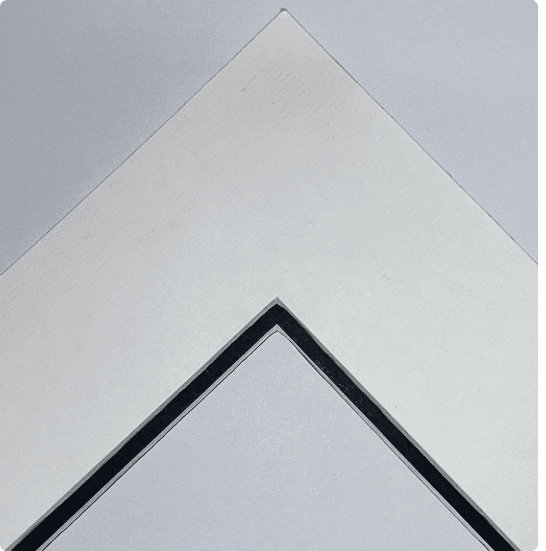 Minimalist chevron pattern in grayscale